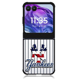 NY Yankees Motorola Moto Razr Plus 2024 , Moto Razr+ 2024 Case OV3034