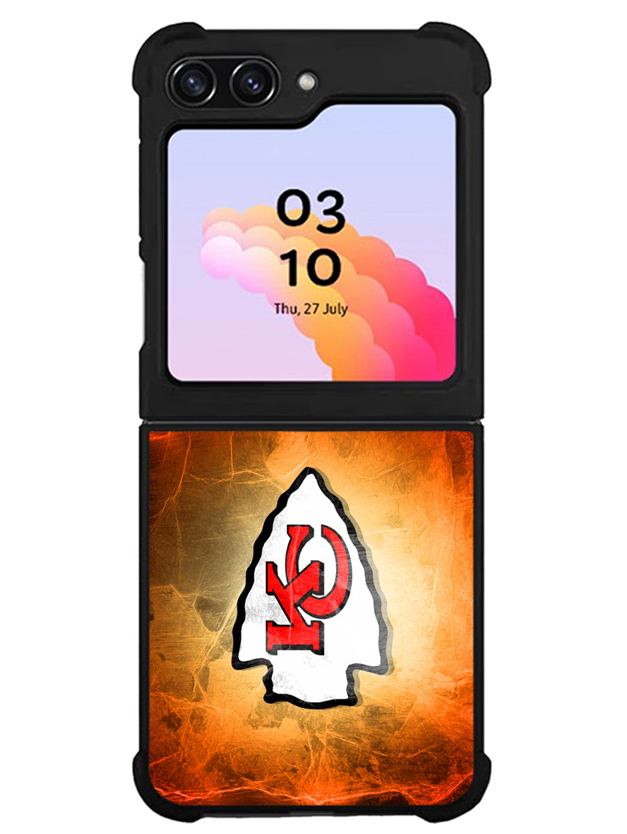 Kansas City Chiefs 12th Samsung Galaxy Z Flip 5 5G 2023 Case