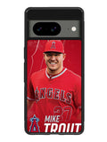mike trout baseball Google Pixel 8A Case QC3235
