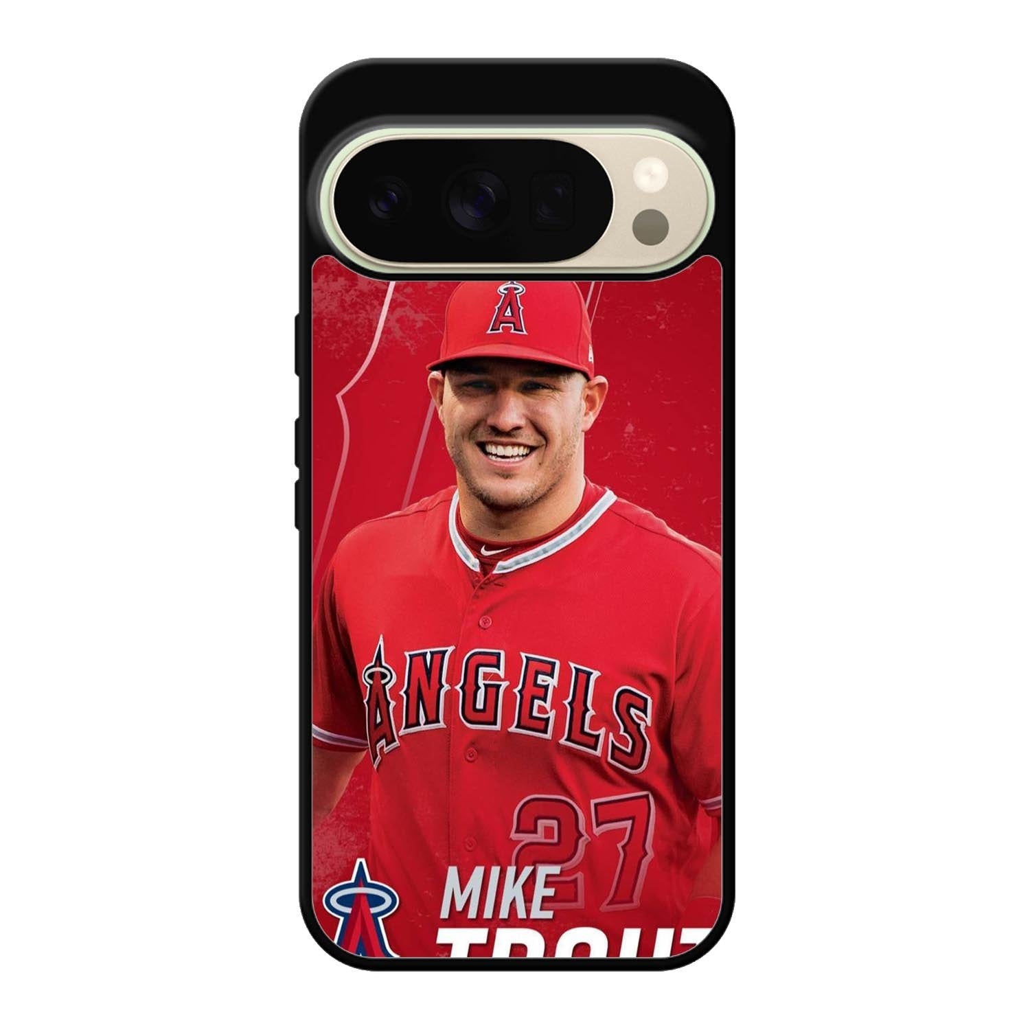 mike trout baseball Google Pixel 10 Pro Case QC3235