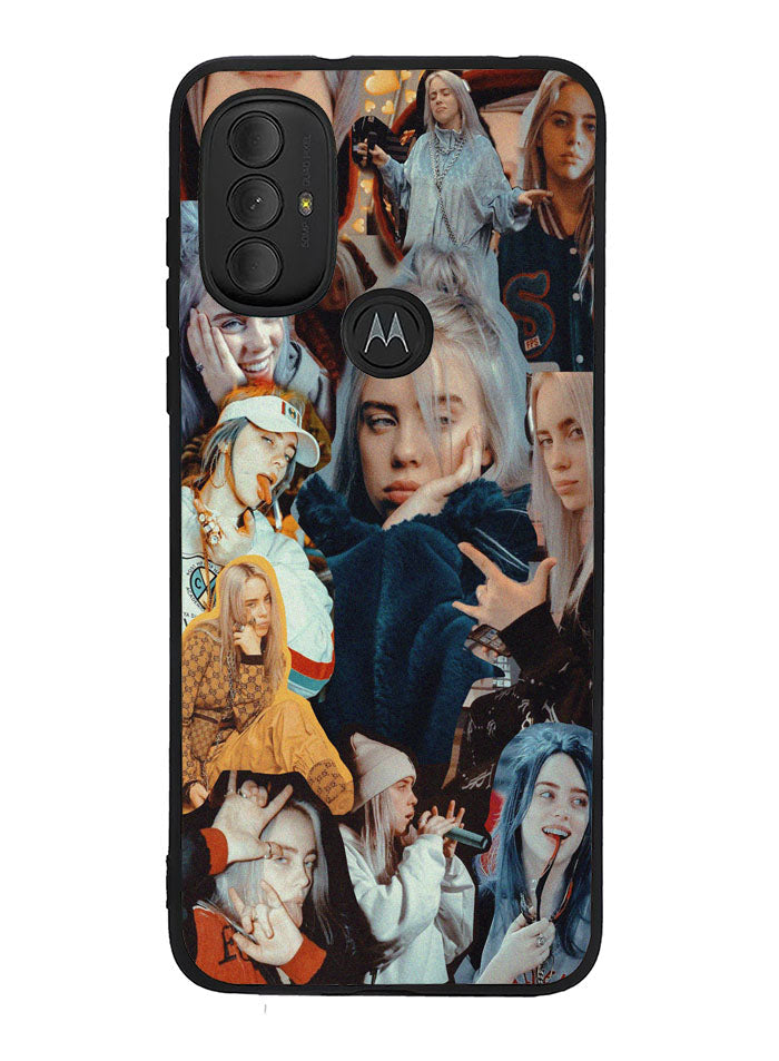 BILLIE EILISH SINGER COLLAGE Motorola Moto G Pure 2021 , Moto G Power 2022 Case