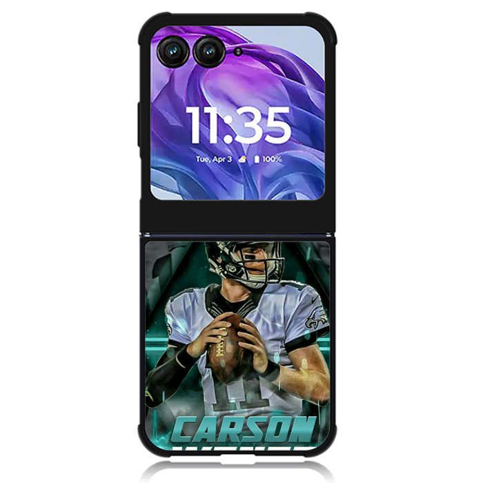 carson wentz philadelphia eagles Motorola Moto Razr Plus 2024 , Moto Razr+ 2024 Case OV4408