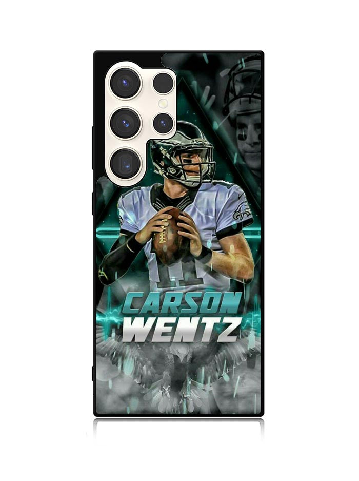 carson wentz philadelphia eagles Samsung Galaxy S25 Ultra 5G Case QC4408