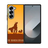 baby yoda and mandalorian XSamsung Galaxy Z Fold 7 5G Case QC0740