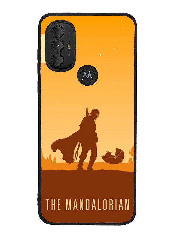baby yoda and mandalorian XMotorola Moto G Pure 2021 , Moto G Power 2022 Case OV0740