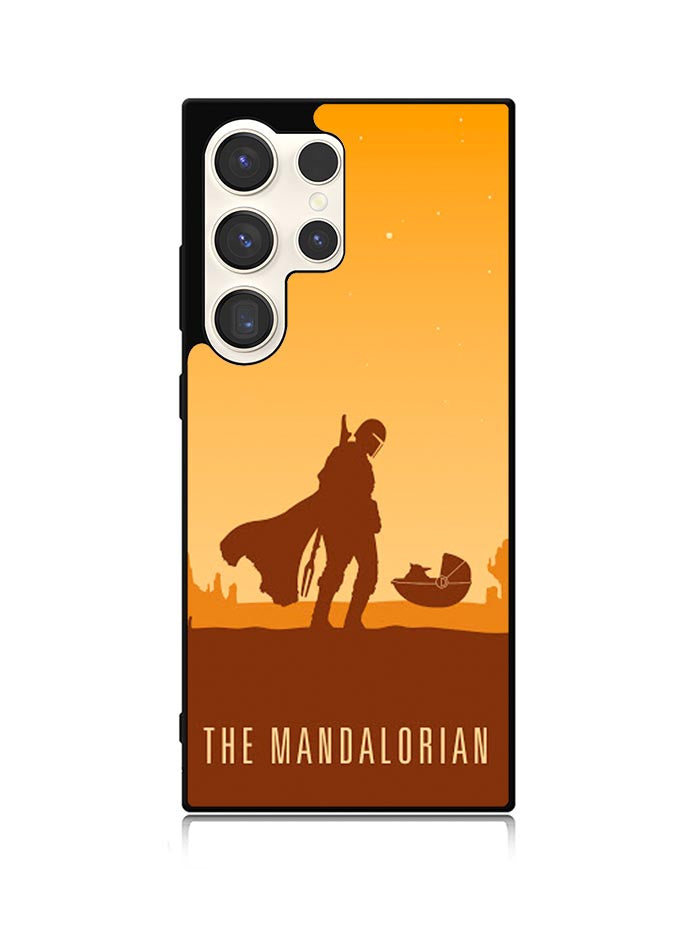 baby yoda and mandalorian XSamsung Galaxy S23 Ultra 5G Case QC0740