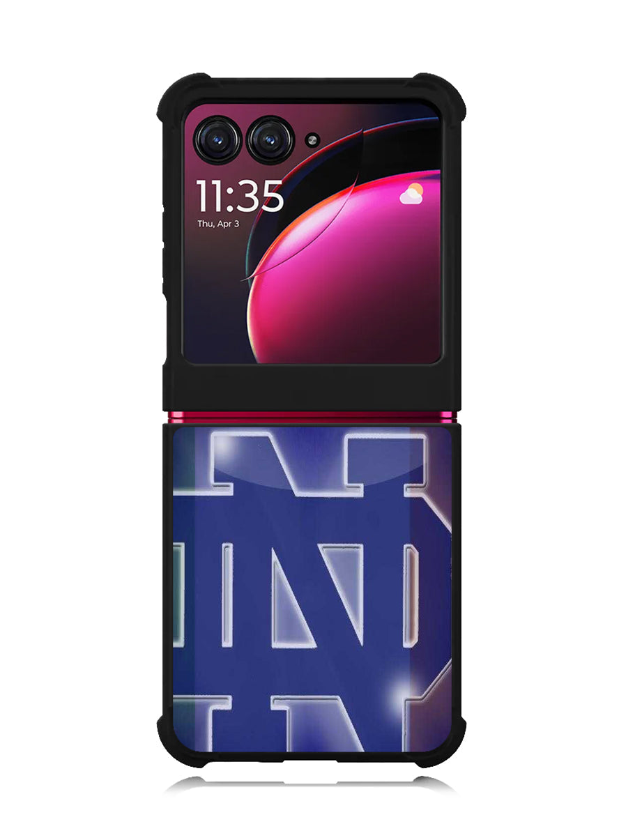 Notre Dame Fighting Irish Motorola Moto Razr Plus 2023 , Moto Razr+ 2023 Case OV3030