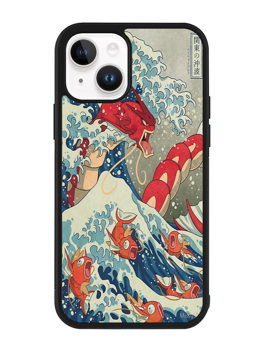 The Great Wave Of Kanto iPhone 14 Plus Case QC2209
