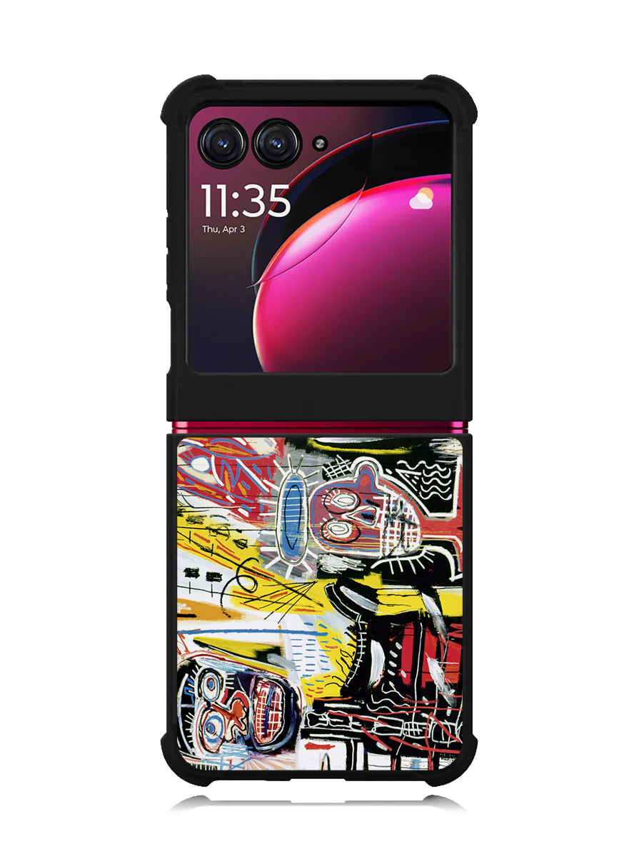 jean michel basquiat Motorola Moto Razr Plus 2023 , Moto Razr+ 2023 Case