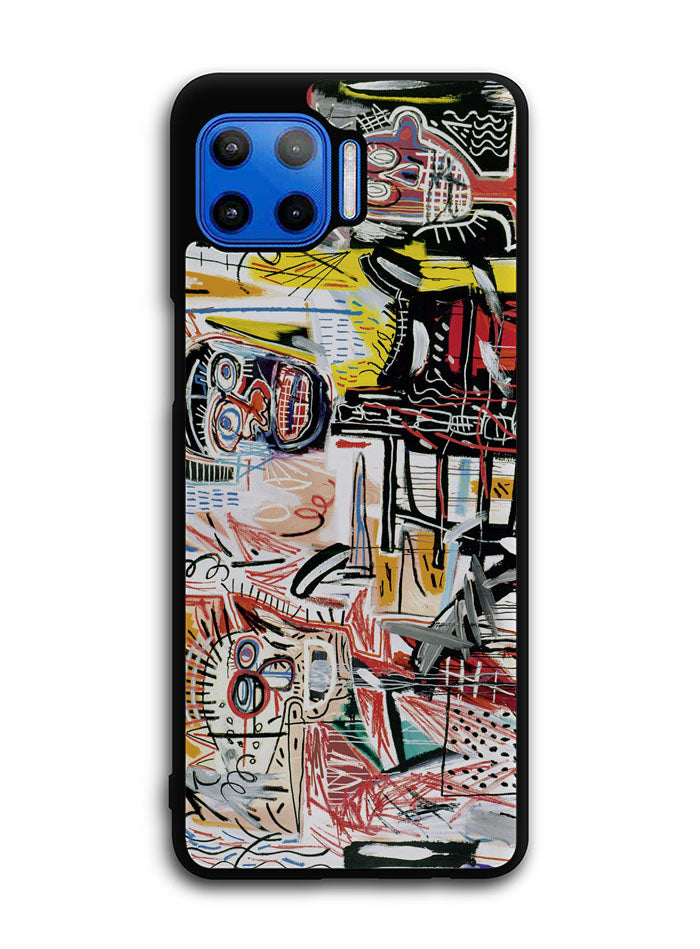 jean michel basquiat Motorola Moto One 5G Case , Moto One 5G UW Case , Moto G 5G Plus Case
