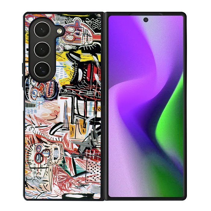 jean michel basquiat Samsung Galaxy Z Fold 6 Case