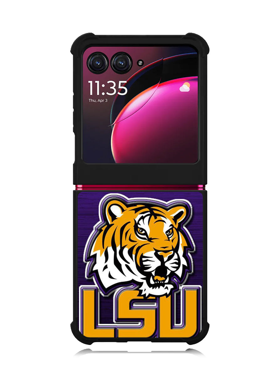 LSU Tigers icon Motorola Moto Razr Plus 2023 , Moto Razr+ 2023 Case