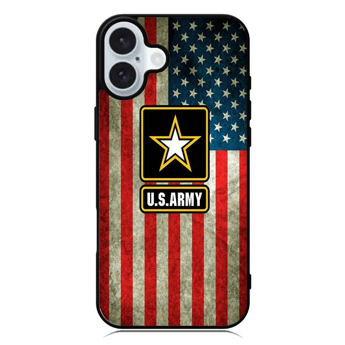 us army flag iPhone 16 Plus Case