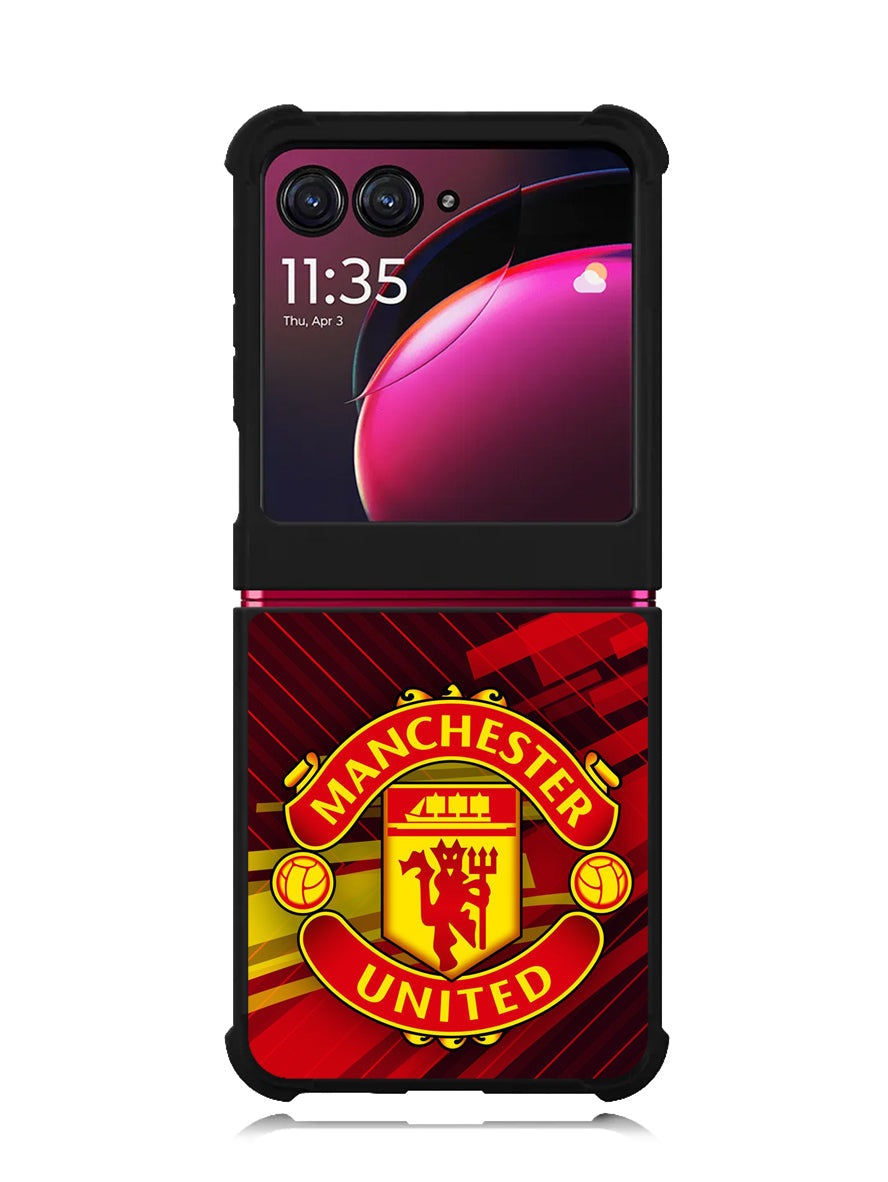 Manchester United new XMotorola Moto Razr Plus 2023 , Moto Razr+ 2023 Case OV0747
