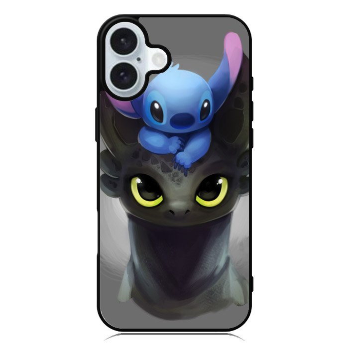 toothless and stitch XiPhone 16 Case QC0748