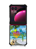 jimmy buffett margaritaville Motorola Moto Razr Plus 2023 , Moto Razr+ 2023 Case