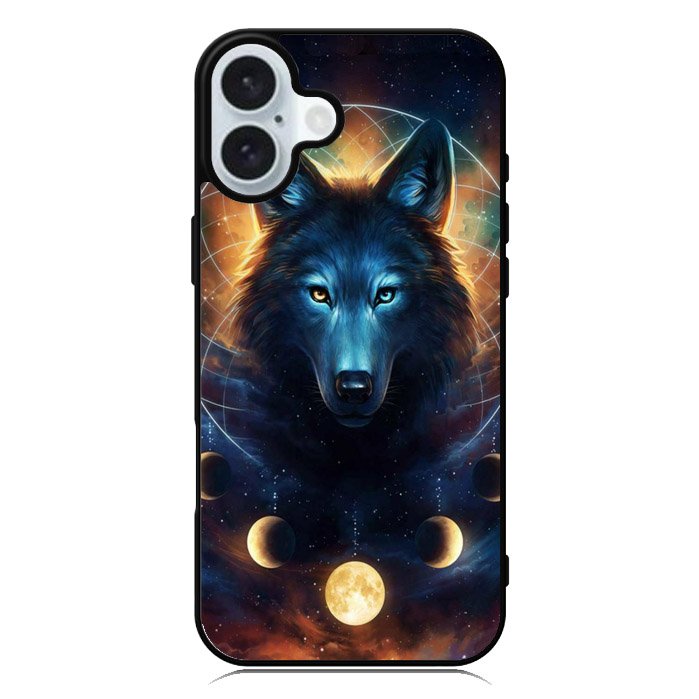 Moon Wolf iPhone 16 Plus Case QC8083