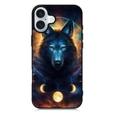 Moon Wolf iPhone 16 Case QC8083