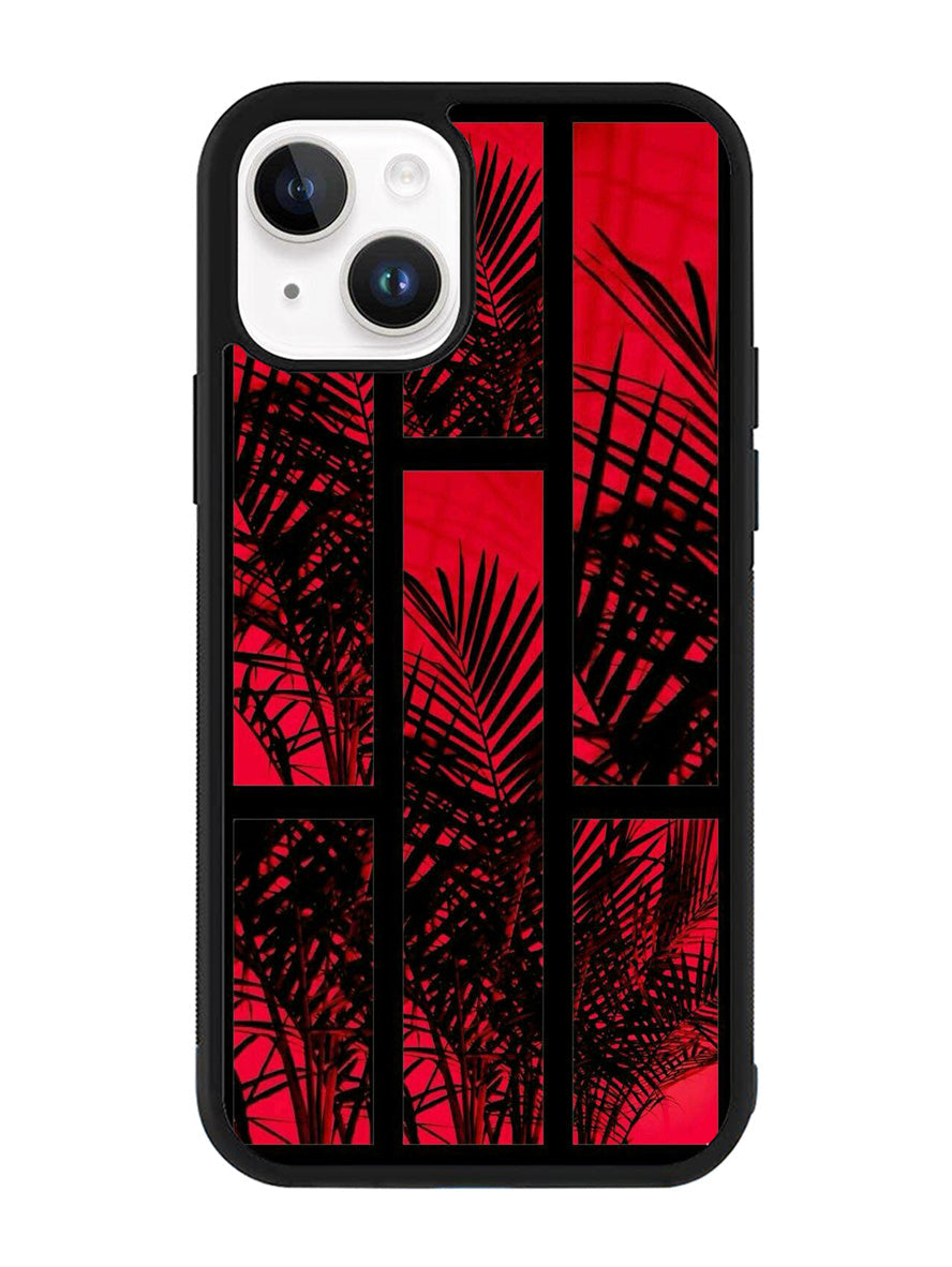 Red Plant Aesthetic iPhone 15 Plus Case OV7925