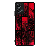 Red Plant Aesthetic Motorola Moto G Play 2024 Case OV7925