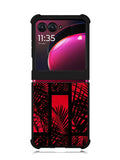 Red Plant Aesthetic Motorola Moto Razr Plus 2023 , Moto Razr+ 2023 Case OV7925