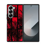 Red Plant Aesthetic Samsung Galaxy Z Fold 7 5G Case QC7925