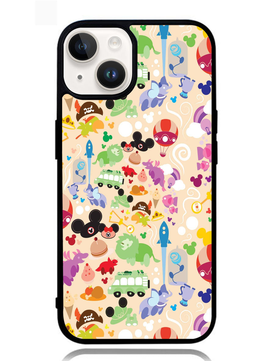 Cute Disney Background iPhone 14 Case