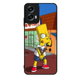 Bart Simpson Weapon Motorola Moto G Play 2024 Case OV8554