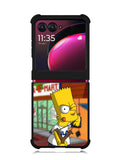 Bart Simpson Weapon Motorola Moto Razr Plus 2023 , Moto Razr+ 2023 Case OV8554
