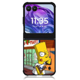 Bart Simpson Weapon Motorola Moto Razr Plus 2024 , Moto Razr+ 2024 Case OV8554