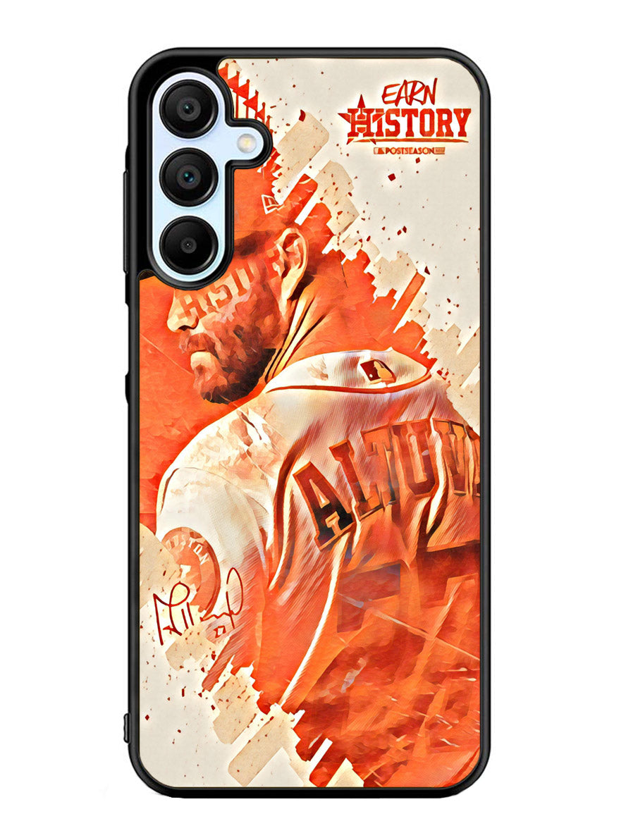 houston astros 4th Samsung Galaxy A25 5G Case