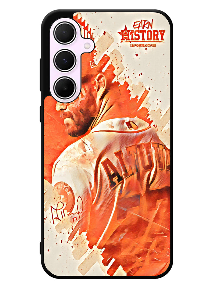 houston astros 4th Samsung Galaxy A55 5G Case