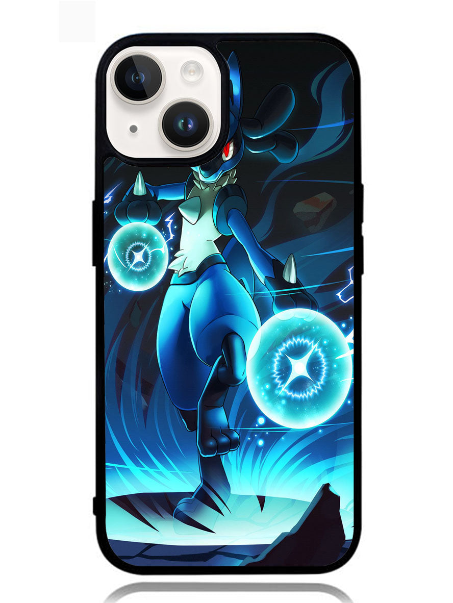 Pokemon Luxury Lucario iPhone 14 Plus Case
