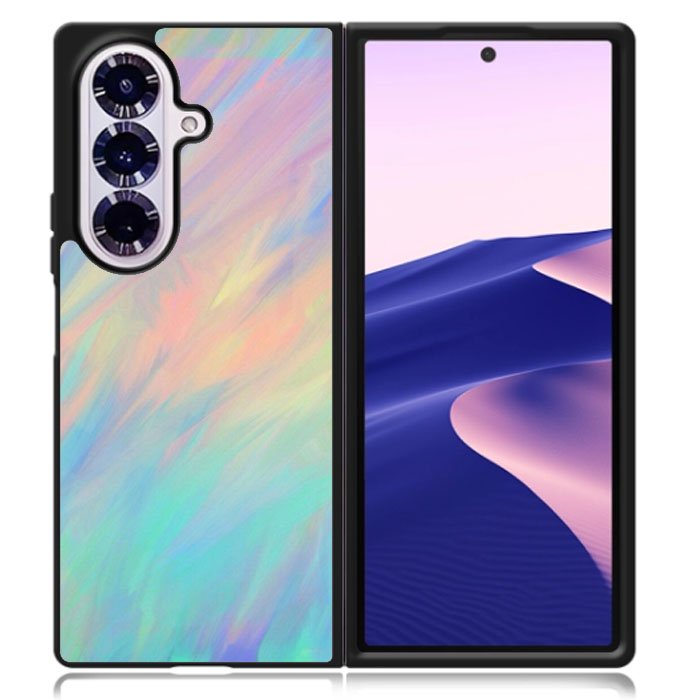 Rainbow Aesthetic Samsung Galaxy Z Fold 7 Case OV7933