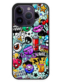 Cartoon Graffiti iPhone 14 Pro Max Case