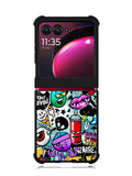 Cartoon Graffiti Motorola Moto Razr Plus 2023 , Moto Razr+ 2023 Case