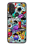 Cartoon Graffiti Motorola Moto G Pure 2021 , Moto G Power 2022 Case