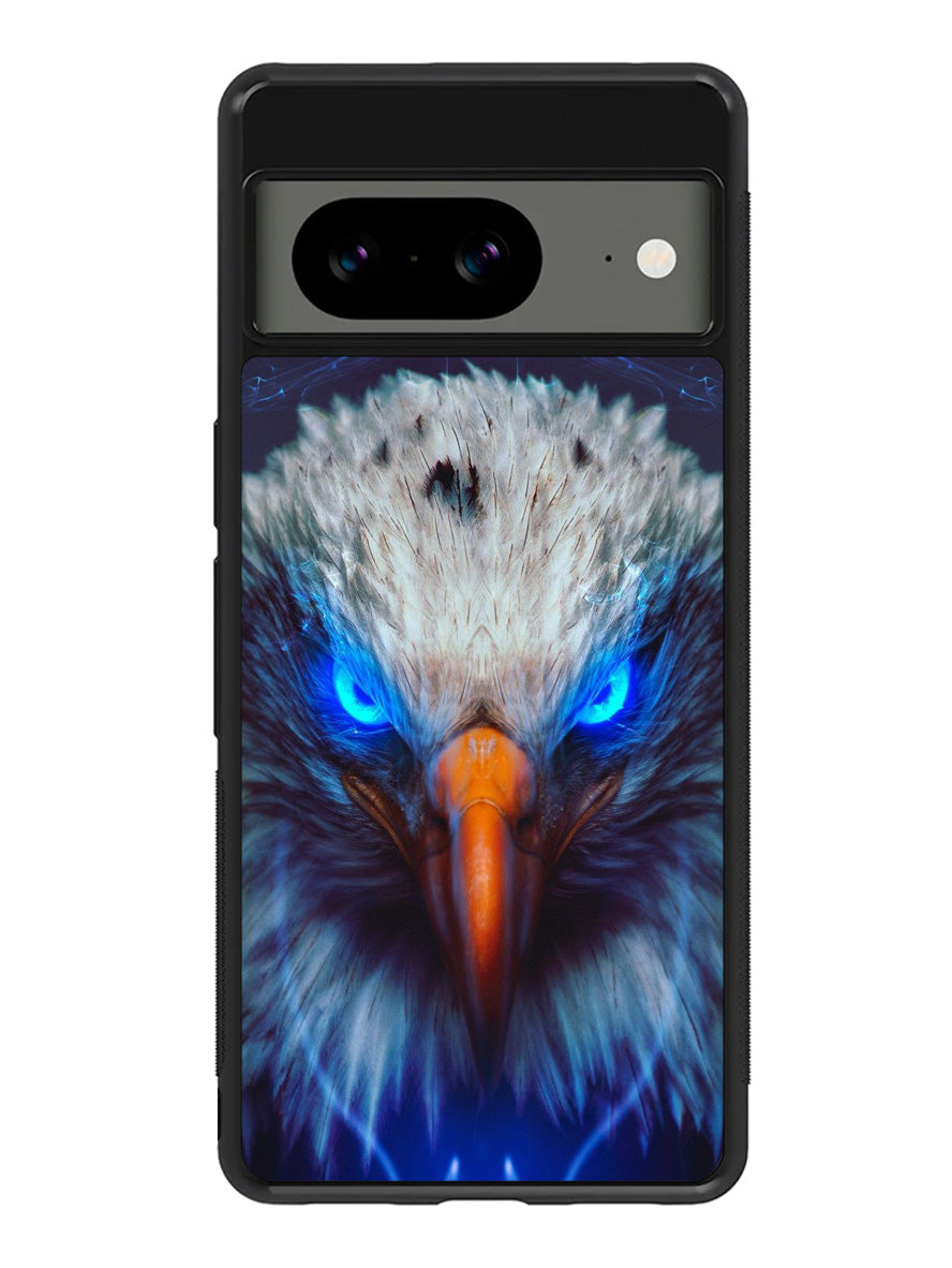 Eagle Neon Eyes Google Pixel 8 Case QC8376