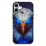 Eagle Neon Eyes iPhone 16 Case QC8376