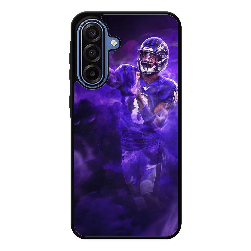 Lamar Jackson Smoke Samsung Galaxy A17 Case