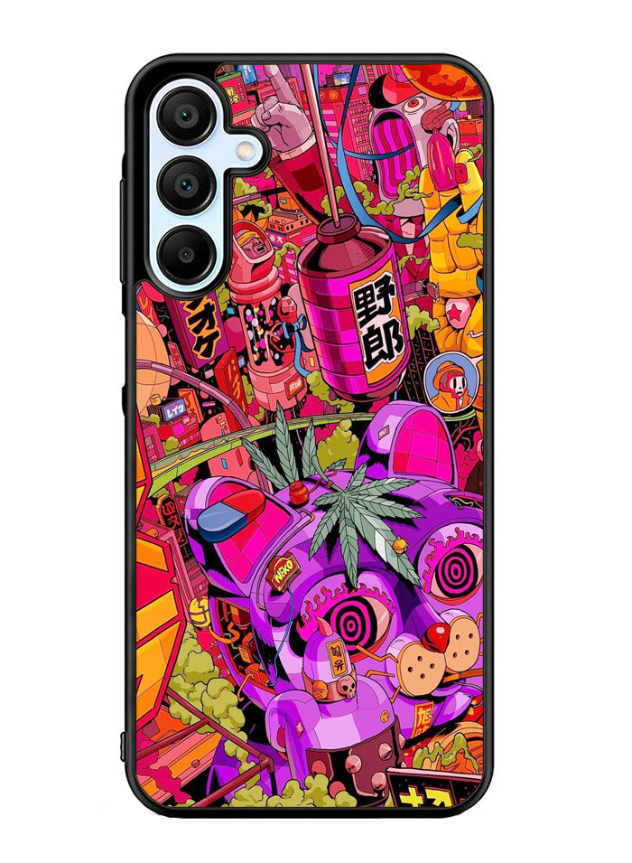 Stoner Trippy Samsung Galaxy A35 5G Case OV7838