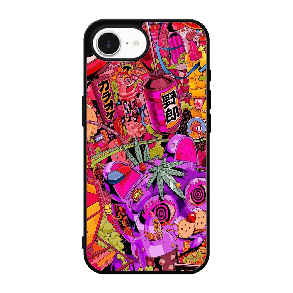 Stoner Trippy iPhone 17e Case OV7838