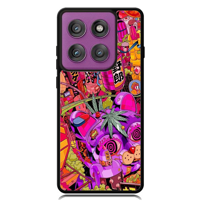 Stoner Trippy Motorola Moto Edge 2025 | Moto Edge 60 Fusion | Moto Edge 60 Pro Case OV7838