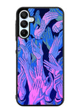 Vaporwave Wallpaper Hands Samsung Galaxy A35 5G Case OV7748