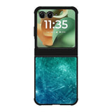 Green Blue Ice Motorola Moto RAZR 2025 Case OV8306