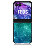 Green Blue Ice Motorola Moto Razr Plus 2024 , Moto Razr+ 2024 Case OV8306
