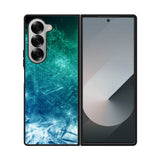 Green Blue Ice Samsung Galaxy Z Fold 7 5G Case QC8306