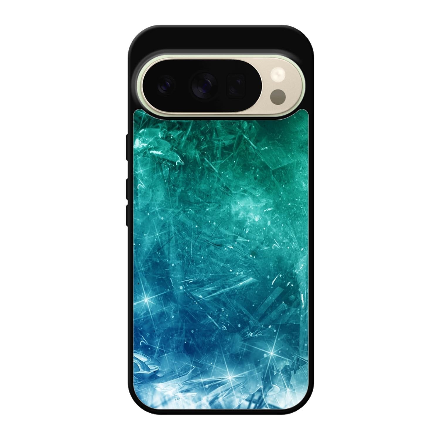 Green Blue Ice Google Pixel 10 Pro Case QC8306