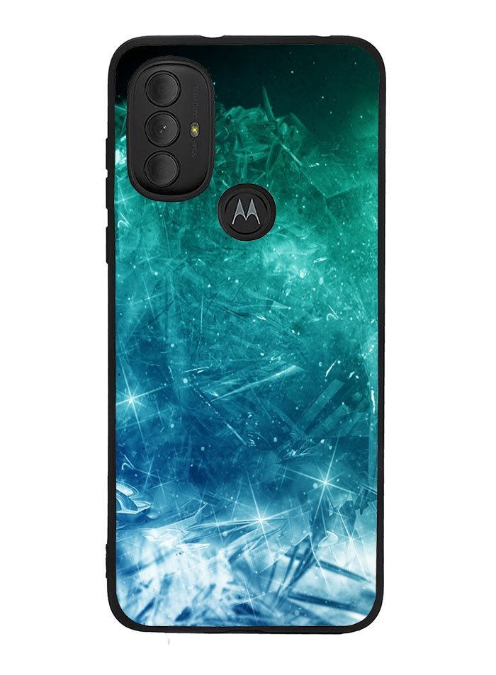 Green Blue Ice Motorola Moto G Pure 2021 , Moto G Power 2022 Case OV8306