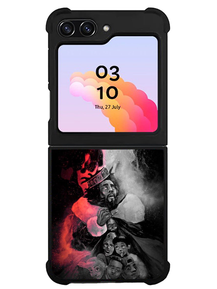 J Cole Illustration Samsung Galaxy Z Flip 5 5G 2023 Case